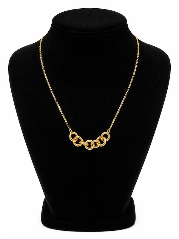 گردنبند زنانه طلا ۱۸ عیار گردنبند chain گالری سین سین