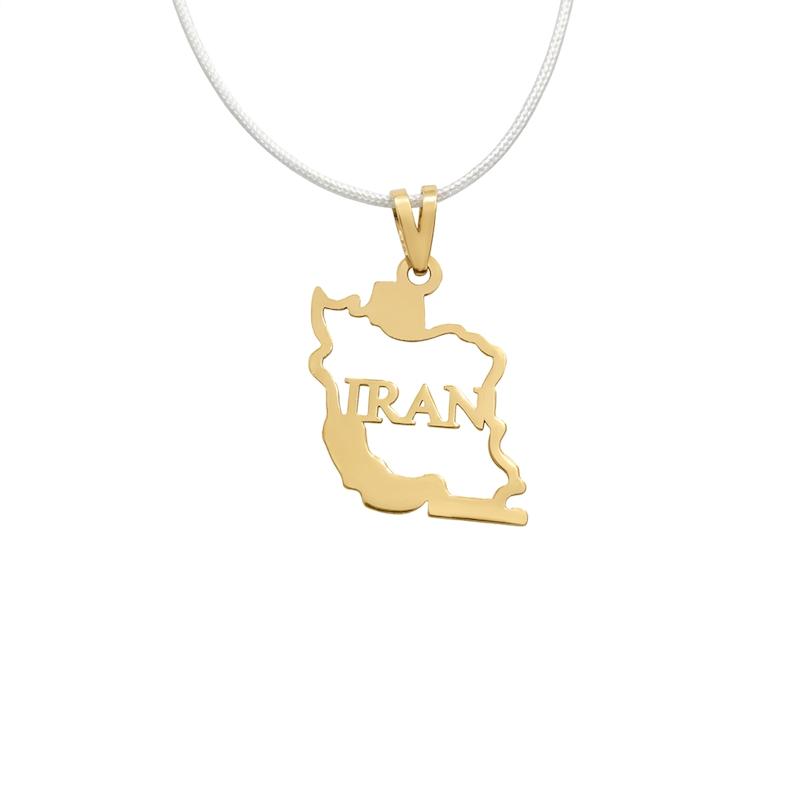 آویز طلا ۱۸ عیار ایران (iran) گالری سها