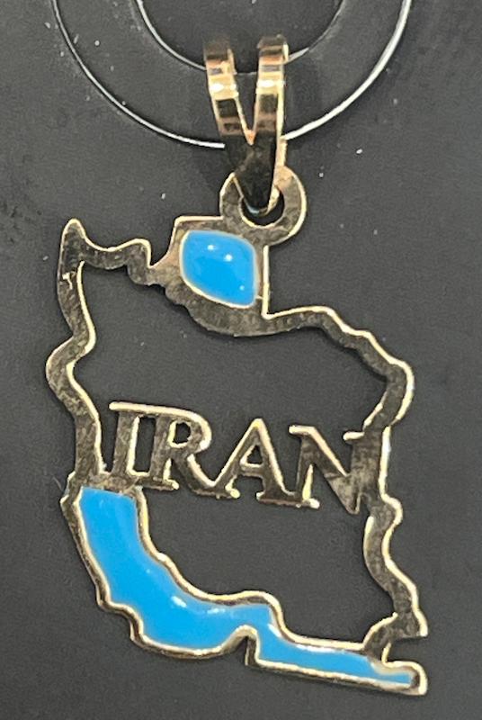 آویز طلا ۱۸ عیار Iran گالری سها