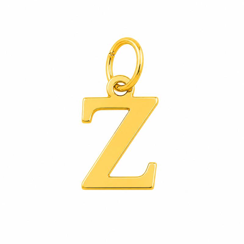آویز زنانه طلا ۱۸ عیار زد تیما گلد گالری