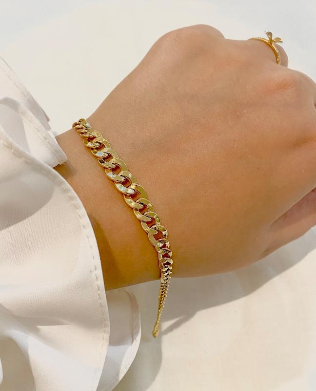 دستبند زنانه طلا ۱۸ عیار کارتیه کنیک VoGa GOLD