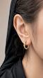 گوشواره زنانه طلا ۱۸ عیار گوشواره ایتالیایی گالری طیب