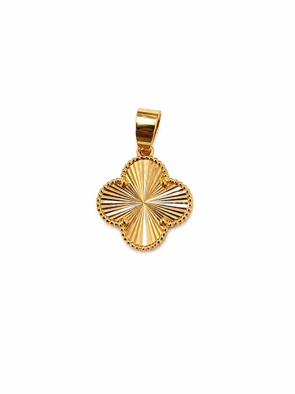 آویز طلا ۱۸ عیار ونکلیف تراش گالری نقشار
