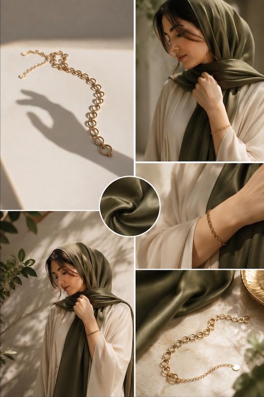 دستبند زنانه طلا ۱۸ عیار دستبند اسپادانا جواهری سما