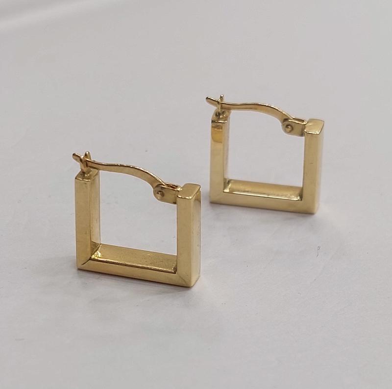 گوشواره زنانه طلا ۱۸ عیار گوشواره پاسادنا گالری طلای دانژه