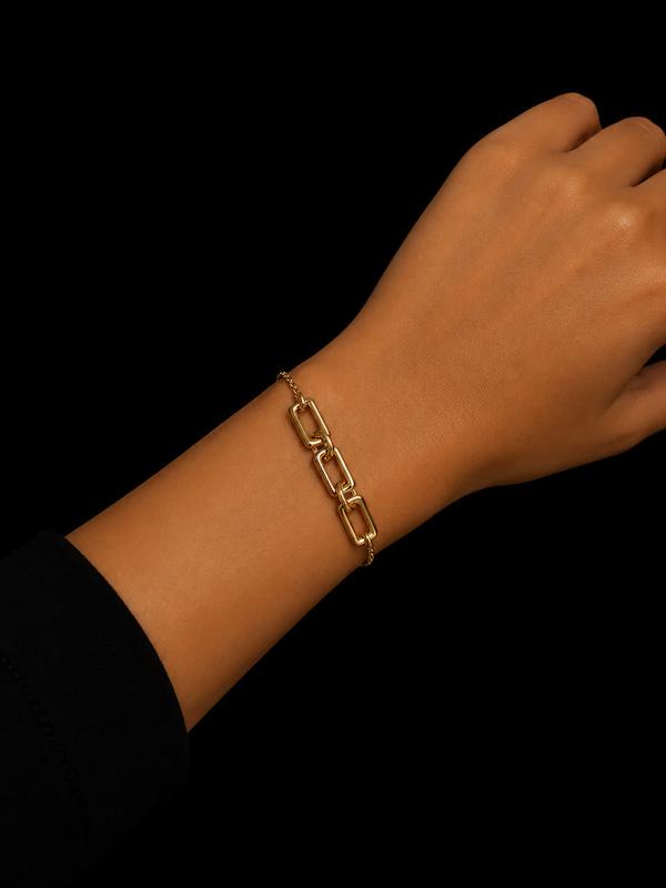 دستبند زنانه طلا ۱۸ عیار دستبند جاستین(کم اجرت) گالری ملوکانه