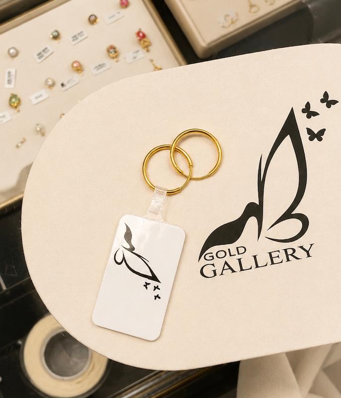 گوشواره زنانه طلا ۱۸ عیار گوشواره حلقه ای گالری الهه گلد