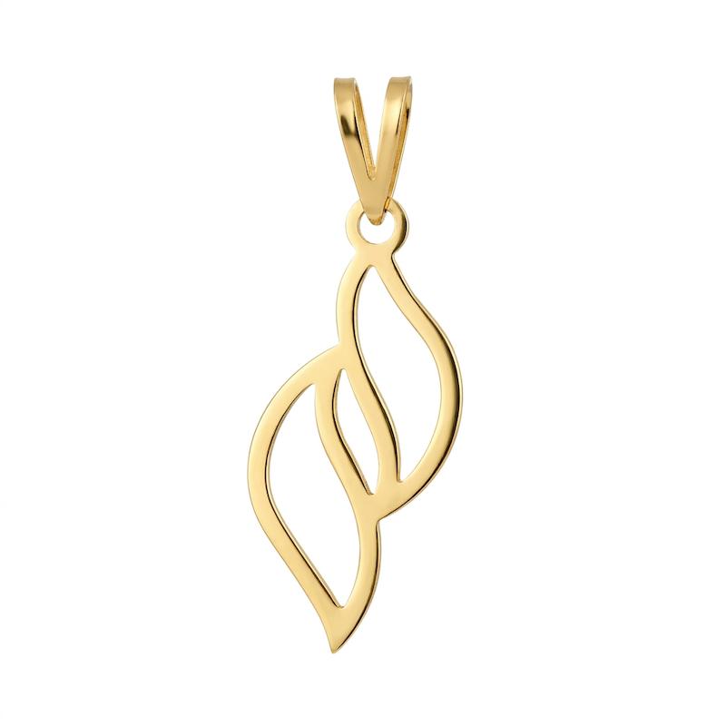 آویز طلا ۱۸ عیار پيچ مو گالری سین سین
