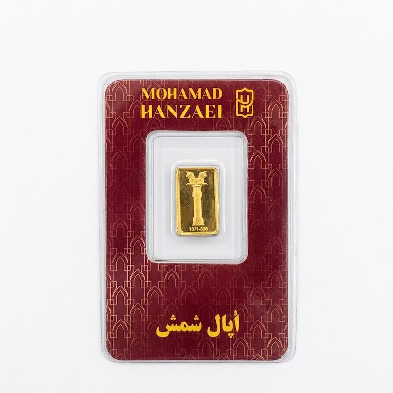 شمش طلا ۲۴ عیار شمش 24 عیار اوپال 500 سوت گالری طلا و جواهرات بهروان