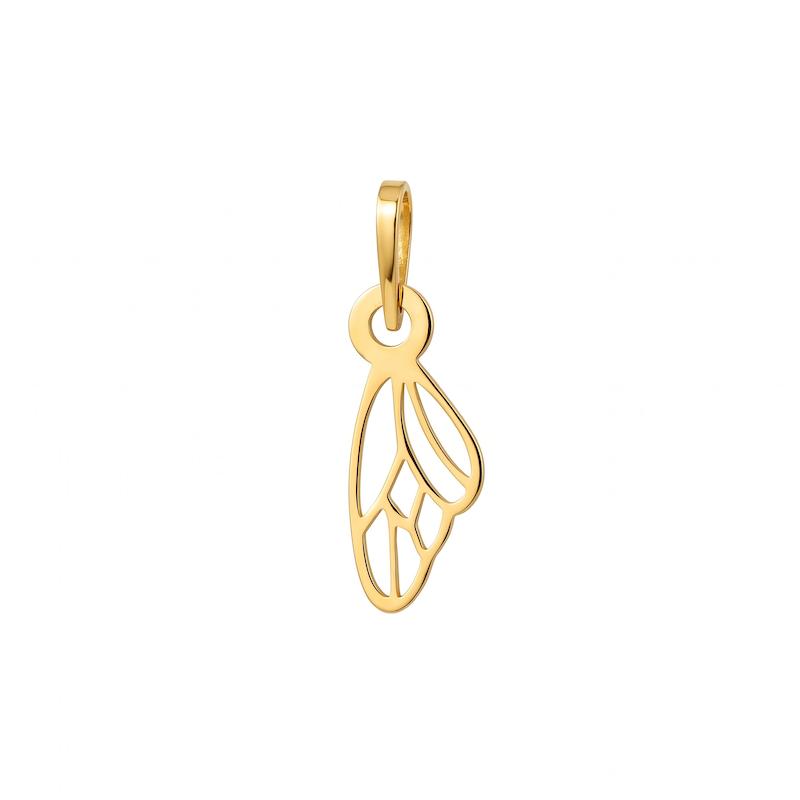 آویز طلا ۱۸ عیار بال مگس گالری سین سین