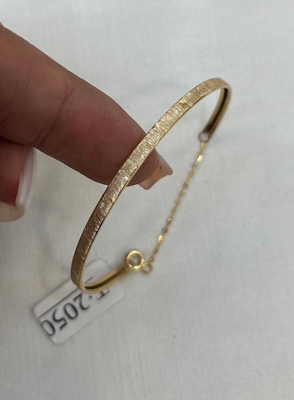 بنگل زنانه طلا ۱۸ عیار بنگل مصری طلا طلای مهرنیا
