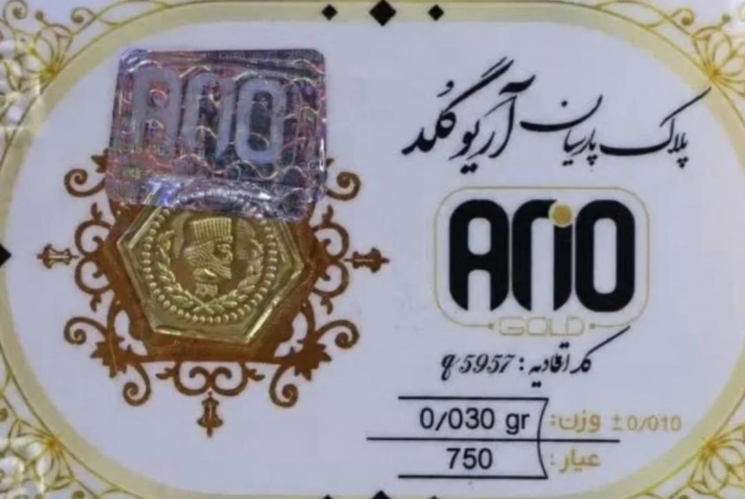 سکه زنانه طلا ۱۸ عیار سکه پارسیان 30 سوتی گالری طلای بهزاد