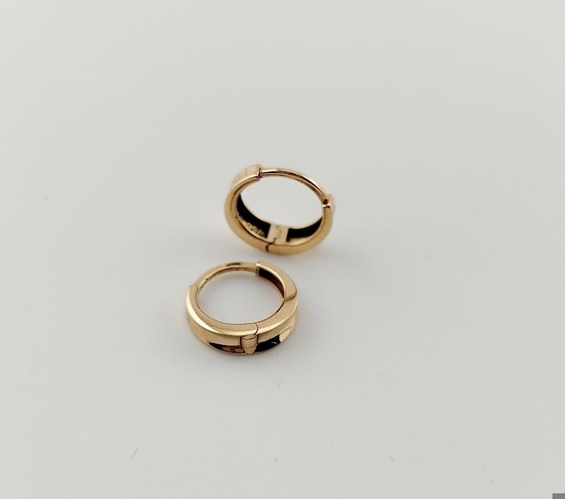 گوشواره زنانه طلا ۱۸ عیار اینه ای السا