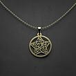 گردنبند طلا ستاره 18 عیار  کد NN1106