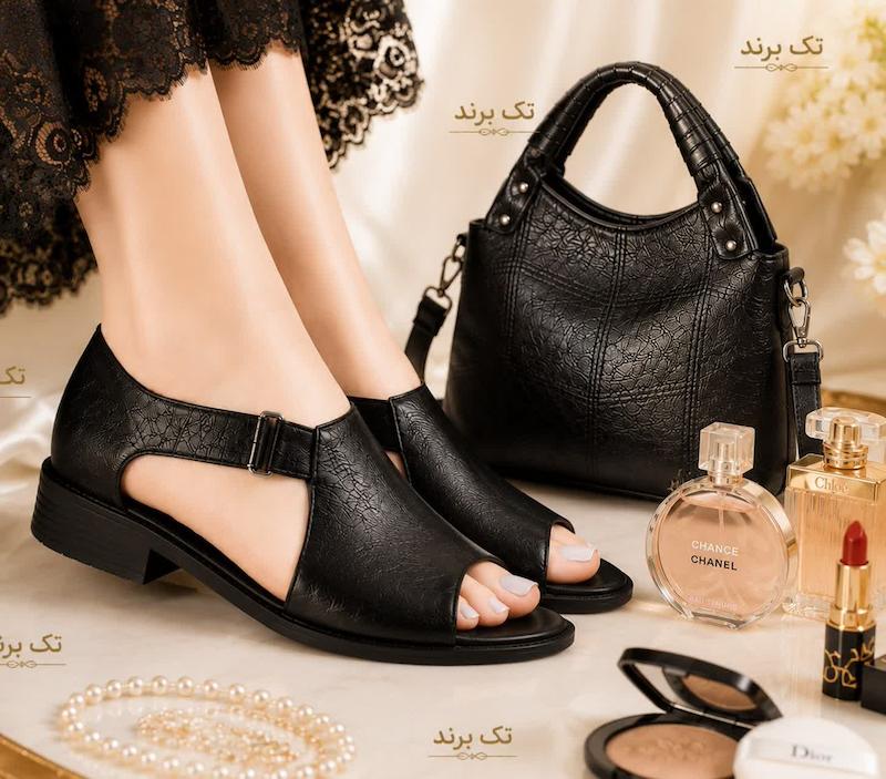 صندل چرمی 599 تومنی ارزان 1014