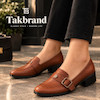 کفش چرم طبی اداری ارزان زنانه 11200