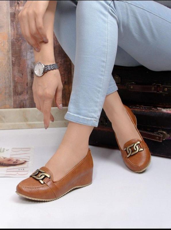 کفش طبی اداری چرم راحتی ارزان زنانه 11248