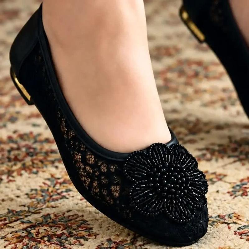 کفش  بابت مجلسی زنانه روفرشی بیرونی 11291