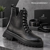 بوت چرم ارزان زنانه  11299