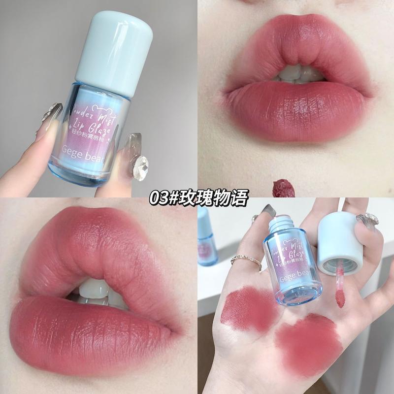 رژلب مایع خمیری Gege Bear | Gege Bear Velvet Matte Lip Cream
