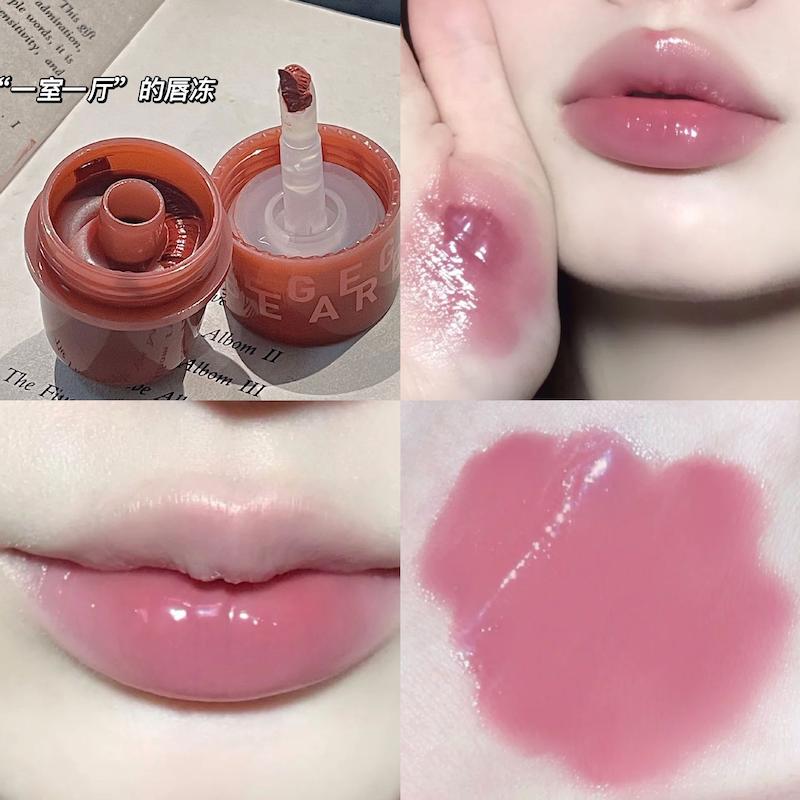 رژلب مایع خمیری Gege Bear مدل بلوطی | Gege Bear Liquid Lipstick – Acorn Style