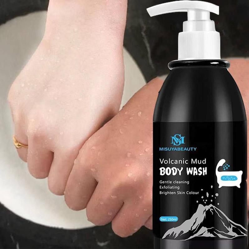 شستشوی بدن ماسک گِل آتشفشانی میسوا سفید کننده دائمی (MISUVABEUTY Volcanic Mud Body Wash)  