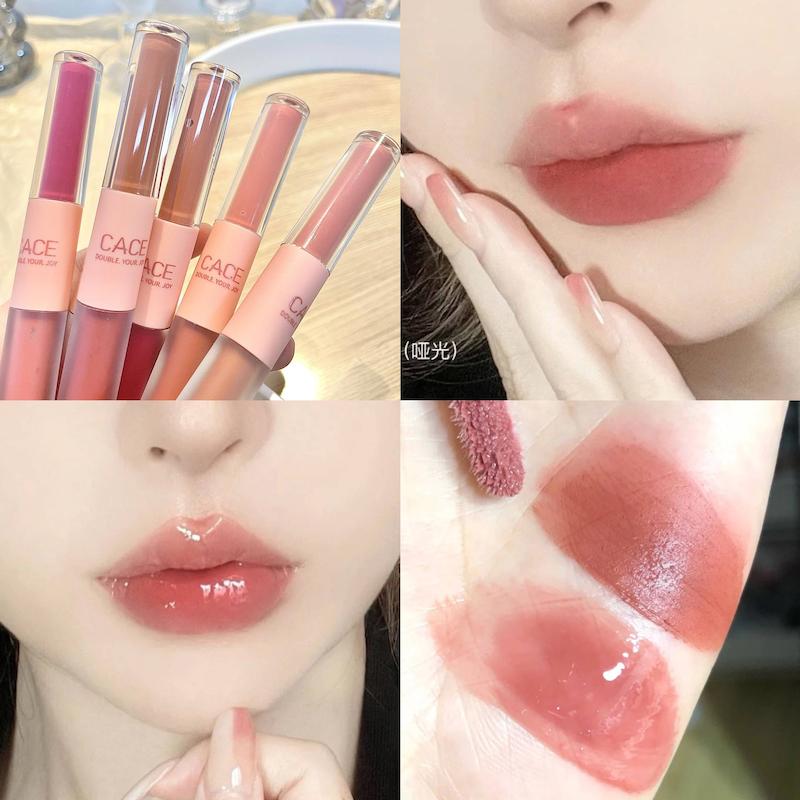 رژلب دو طرفه برند CACE - سفارش مستقیم از چین 