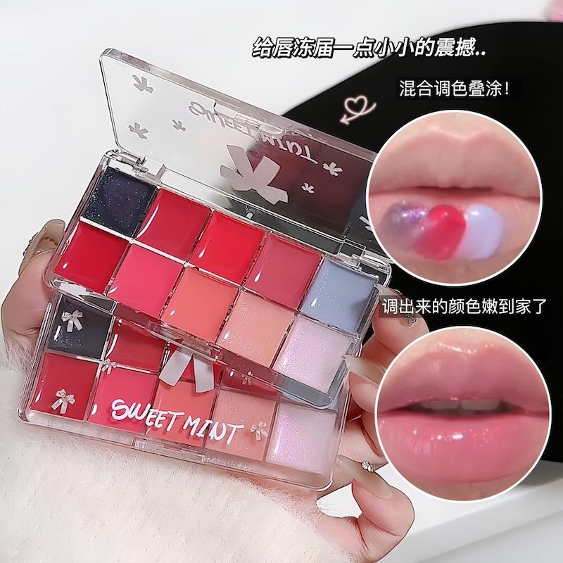 پالت رژ هیس SWEET MINT - سفارش مستقیم از چین 