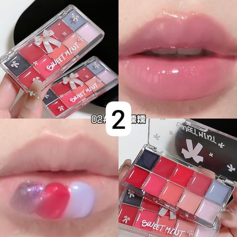 پالت رژ هیس SWEET MINT - سفارش مستقیم از چین 
