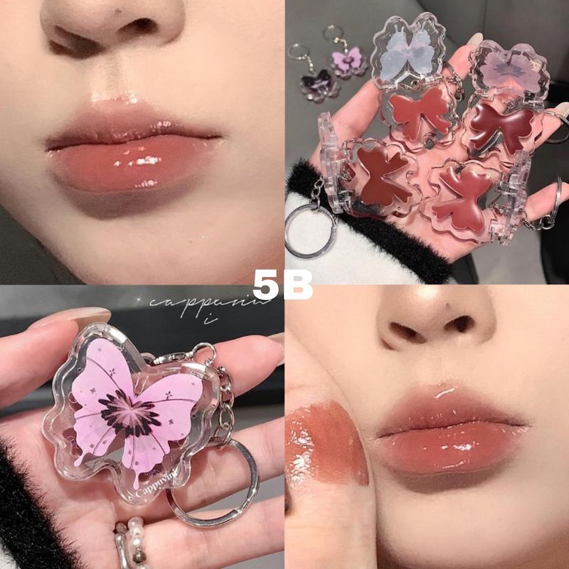 رژلب خیس پروانه‌ای جاسوییچی برند CAPPUVINI