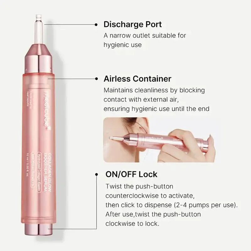 سرم کلاژن کره‌ای مدیکیوب مدل Collagen Glow Booster Milk Serum | جوانسازی و درخشندگی پوست