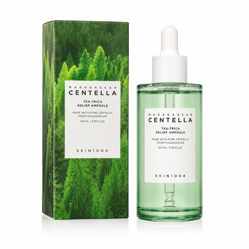 سرم آرام‌بخش و ترمیم کننده پوست سنتلا ماداگاسکار |  Centella SKIN1004 