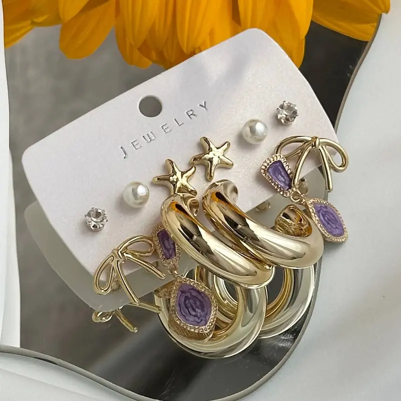 گوشواره پکی طرح 20