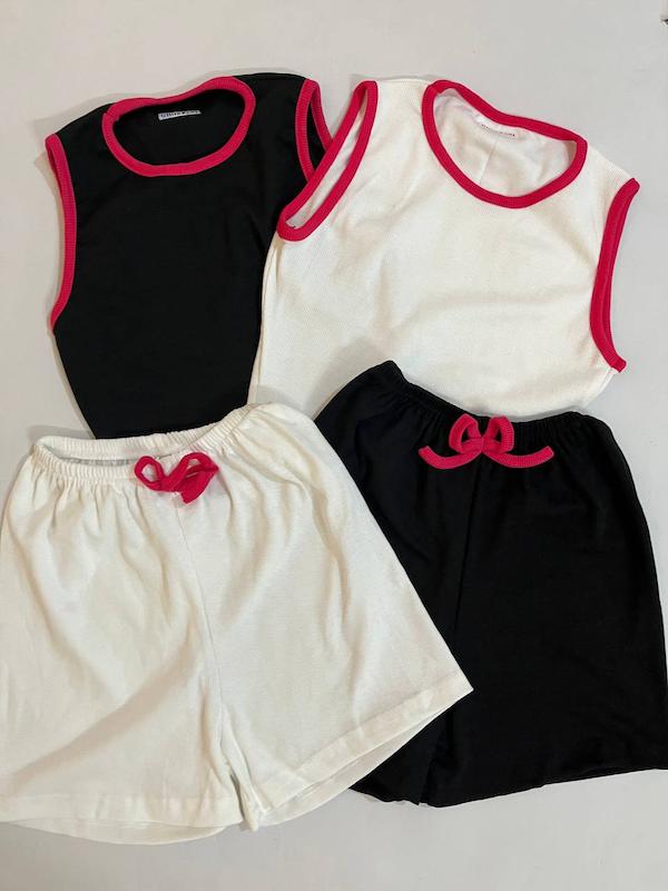 ست کراپ شرتک 