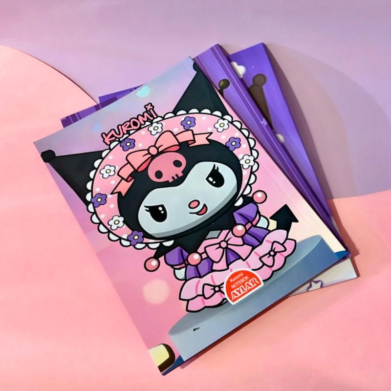 دفتر نقاشی کرومی با حاشیه کیوت