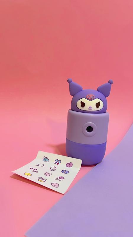 تراش رومیزی طرح کرومی با پک استیکر کیوت