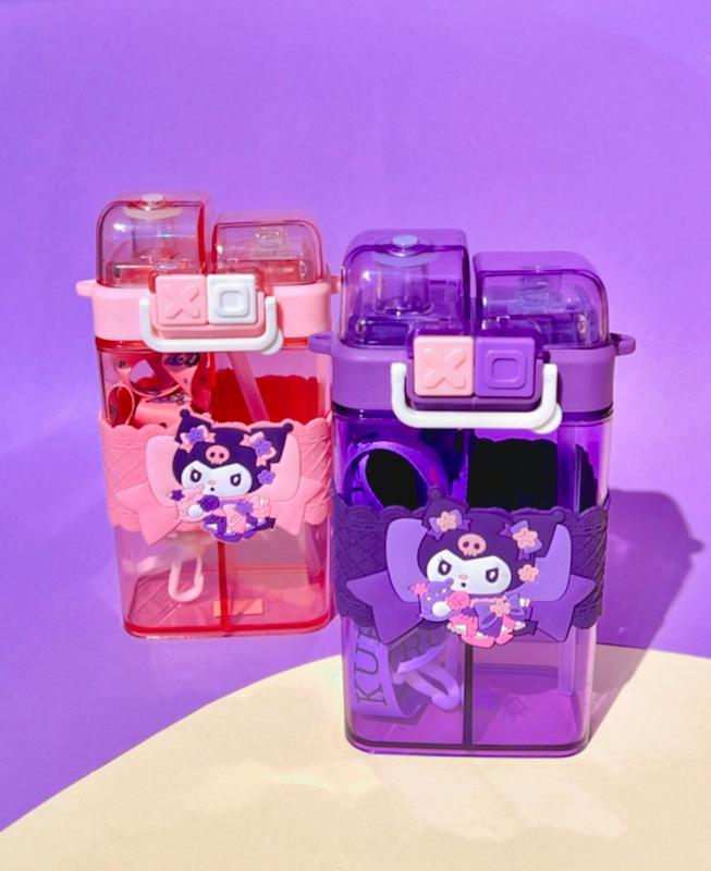 قمقمه دو مخزن بند دار کرومی پاستلی