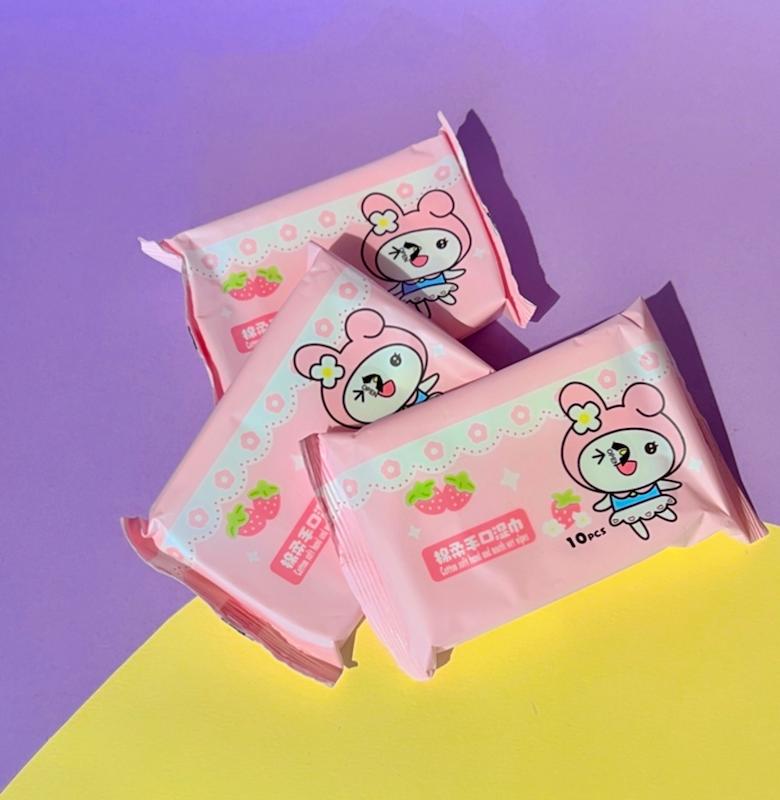 دستمال مرطوب جیبی مستطیلی ملودی