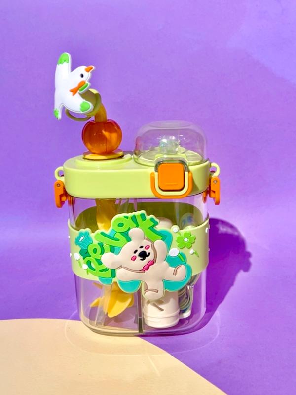 قمقمه دو مخزنه طرح خرس ریلکس 