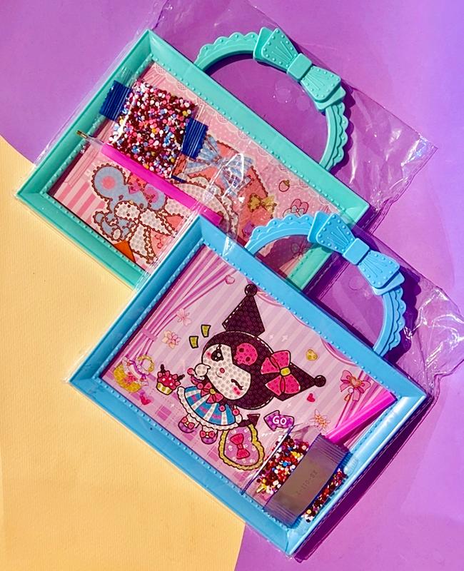 نقاشی الماسی قاب‌دار فانتزی کرومی