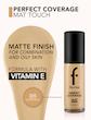 کرم پودر مات فلورمار مدل perfect coverage matte touch 
