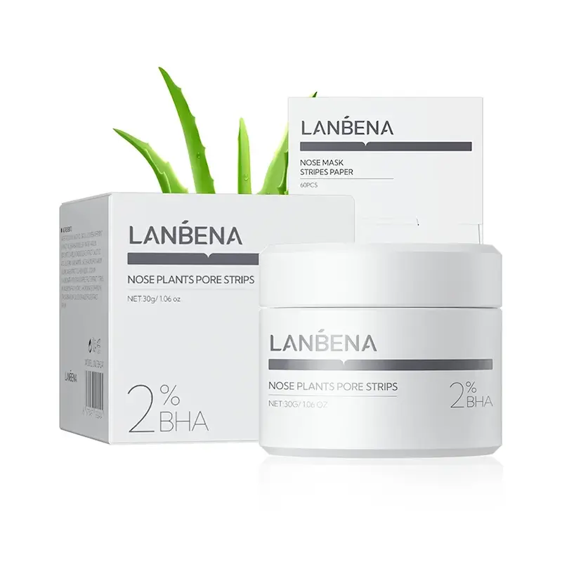 چسب جوش سر سیاه بینی لانبنا LANBENA nose plants pore strips