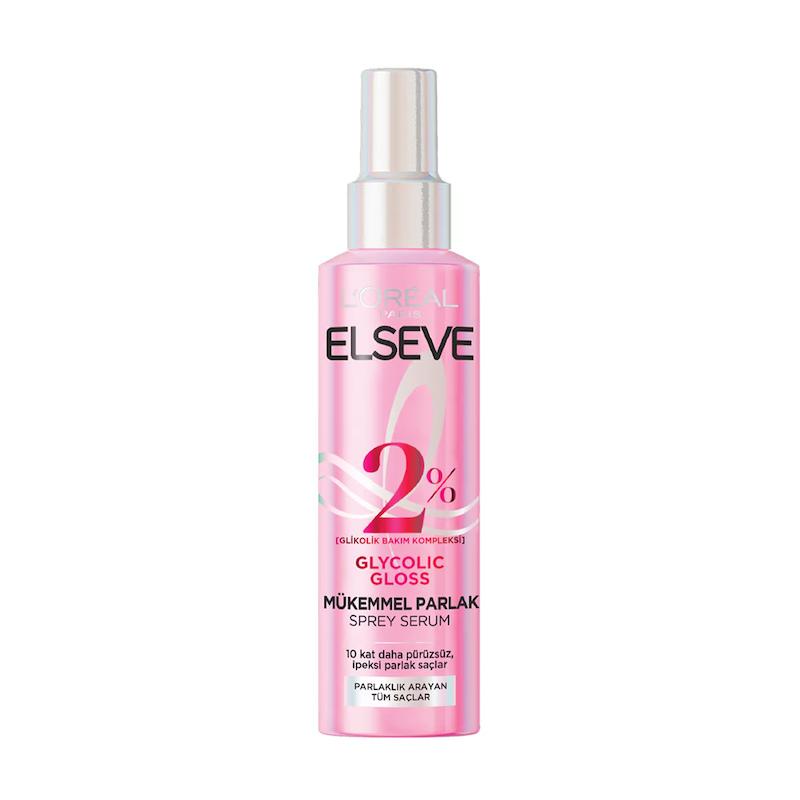  سرم (اسپری) براق‌کننده مو لورآل السیو Glycolic Gloss 2% 