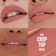 رژلب سرمی مات میبلین کد  Crop top 001