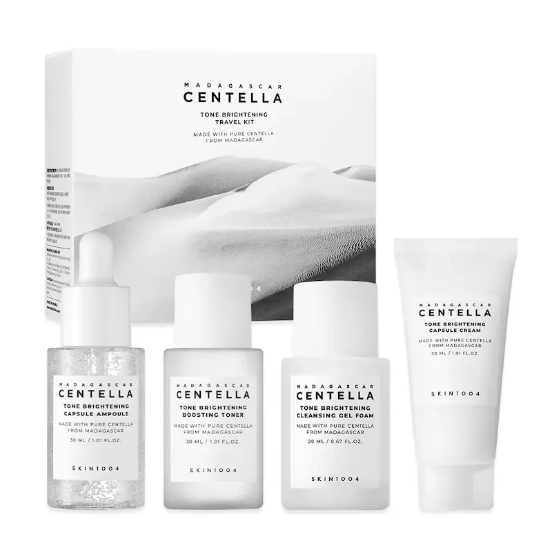 کیت مسافرتی روشن کننده سنتلا SKIN1004 Tone Brightening Travel Kit