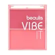 رژگونه دوکاره (پودری و کرمی) بیولیس مدل Beaulis Vibe It Cream & Powder Blush