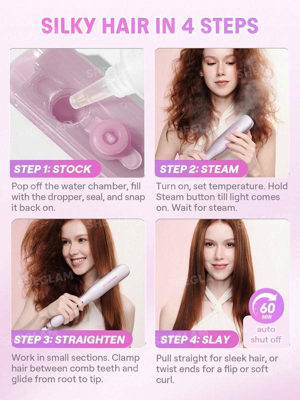 اتو مو بخار شیگلم SHEGLAM Hydra Shot Steam Iron Pro 
