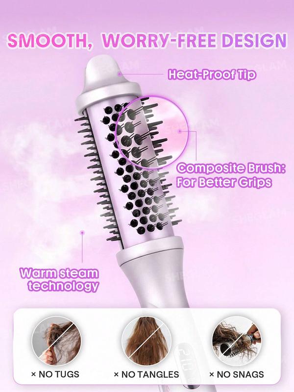 برس براشینگ بخار شیگلم SHEGLAM Hydra Shot Steam Blowout Brush Pro