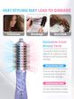 سشوار برس گرد شیگلم SHEGLAM Cool Shield Blowout Brush Pro