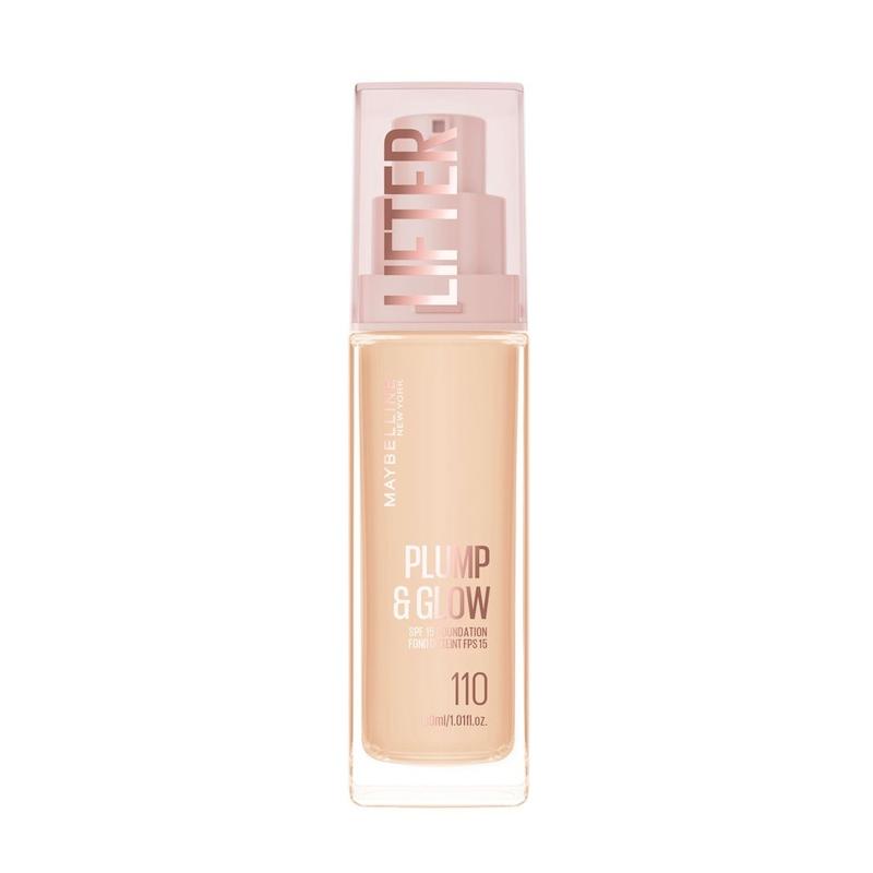 کرمپودر لیفتر میبلین Lifter Plump & Glow Foundation 